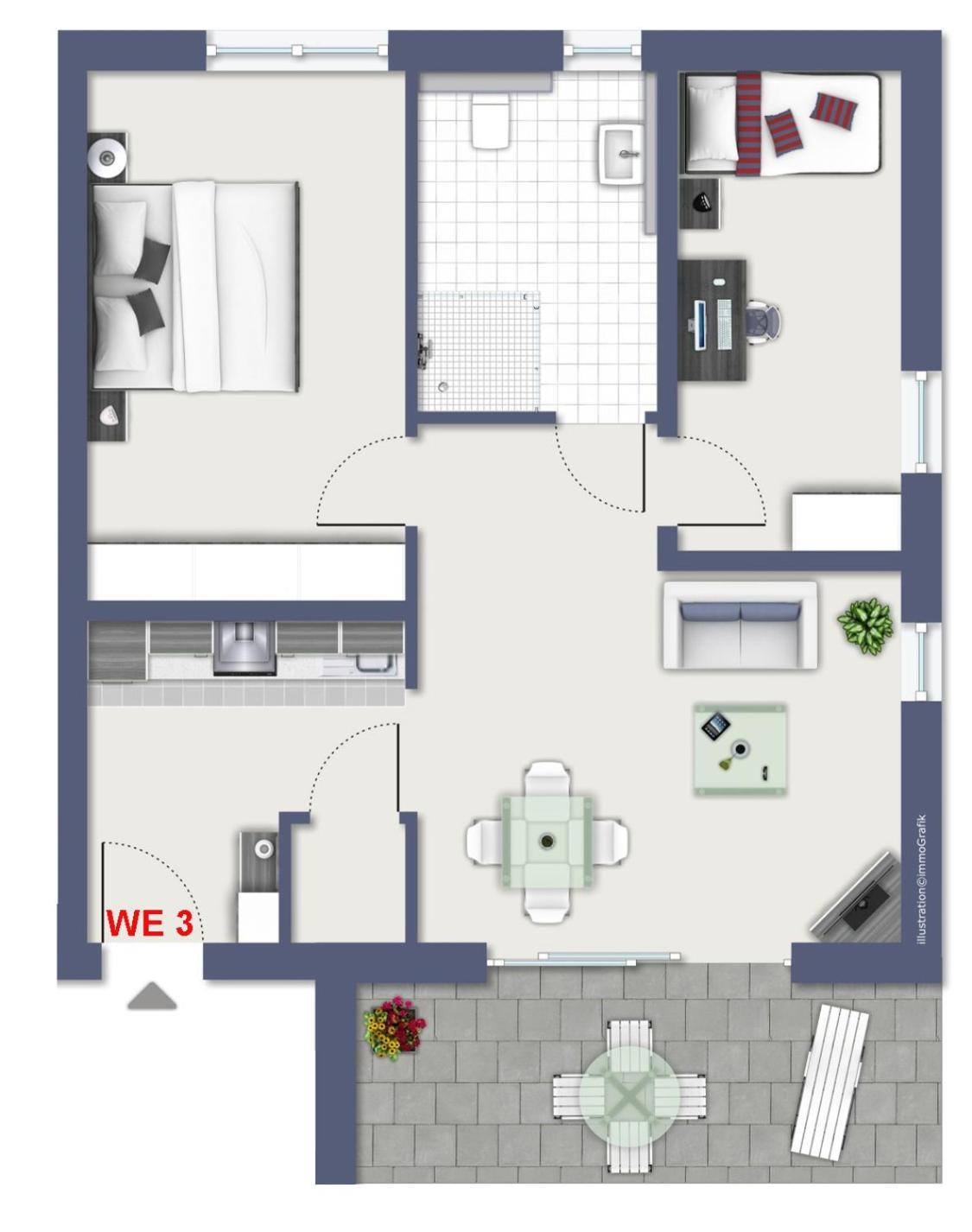 Ferienapartments Seepark Мёнезе Экстерьер фото
